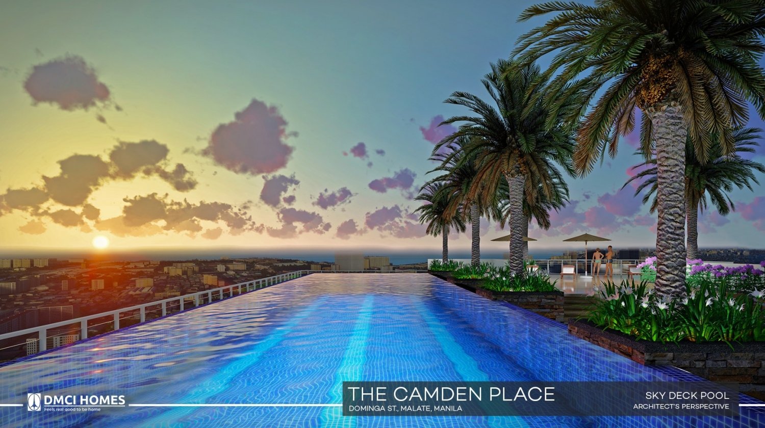 SKY DECK POOL at CAMDEN building. SKY DECK POOL at CAMDEN building.