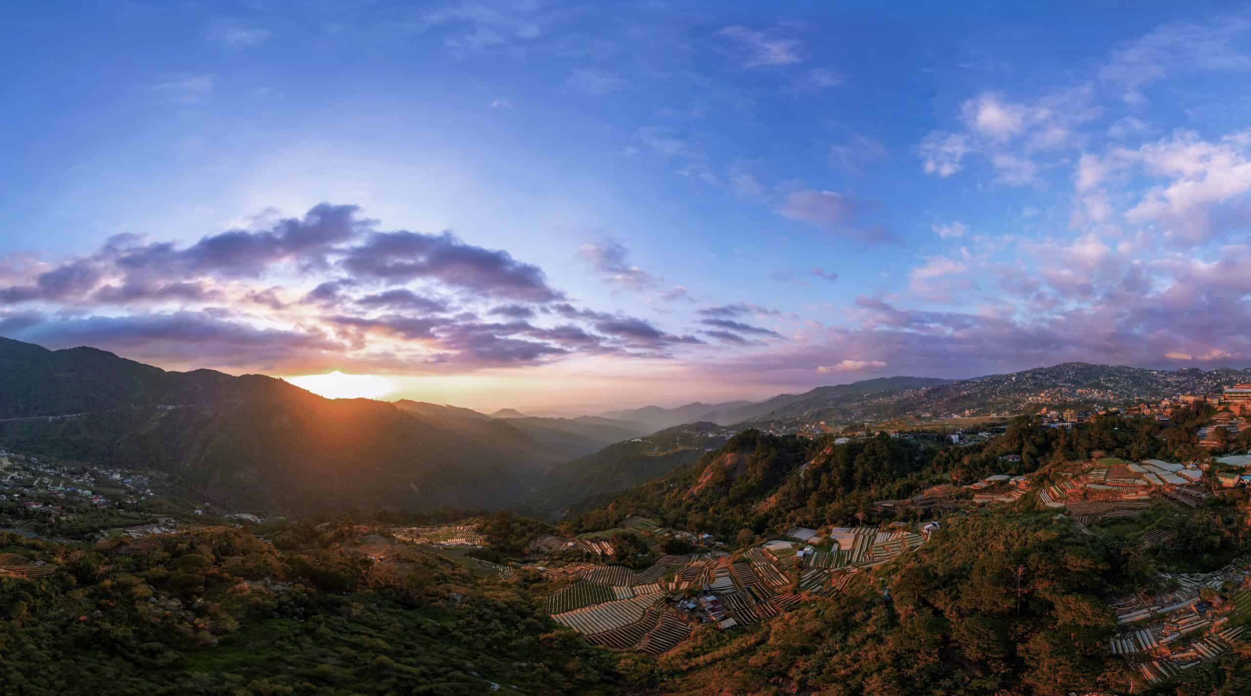 This breathtaking view showcasing nature's grandeur at sunset awaits investors of DMCI Homes Leisure Residences property in Tuba, Benguet. This breathtaking view showcasing nature's grandeur at sunset awaits investors of DMCI Homes Leisure Residences property in Tuba, Benguet.
