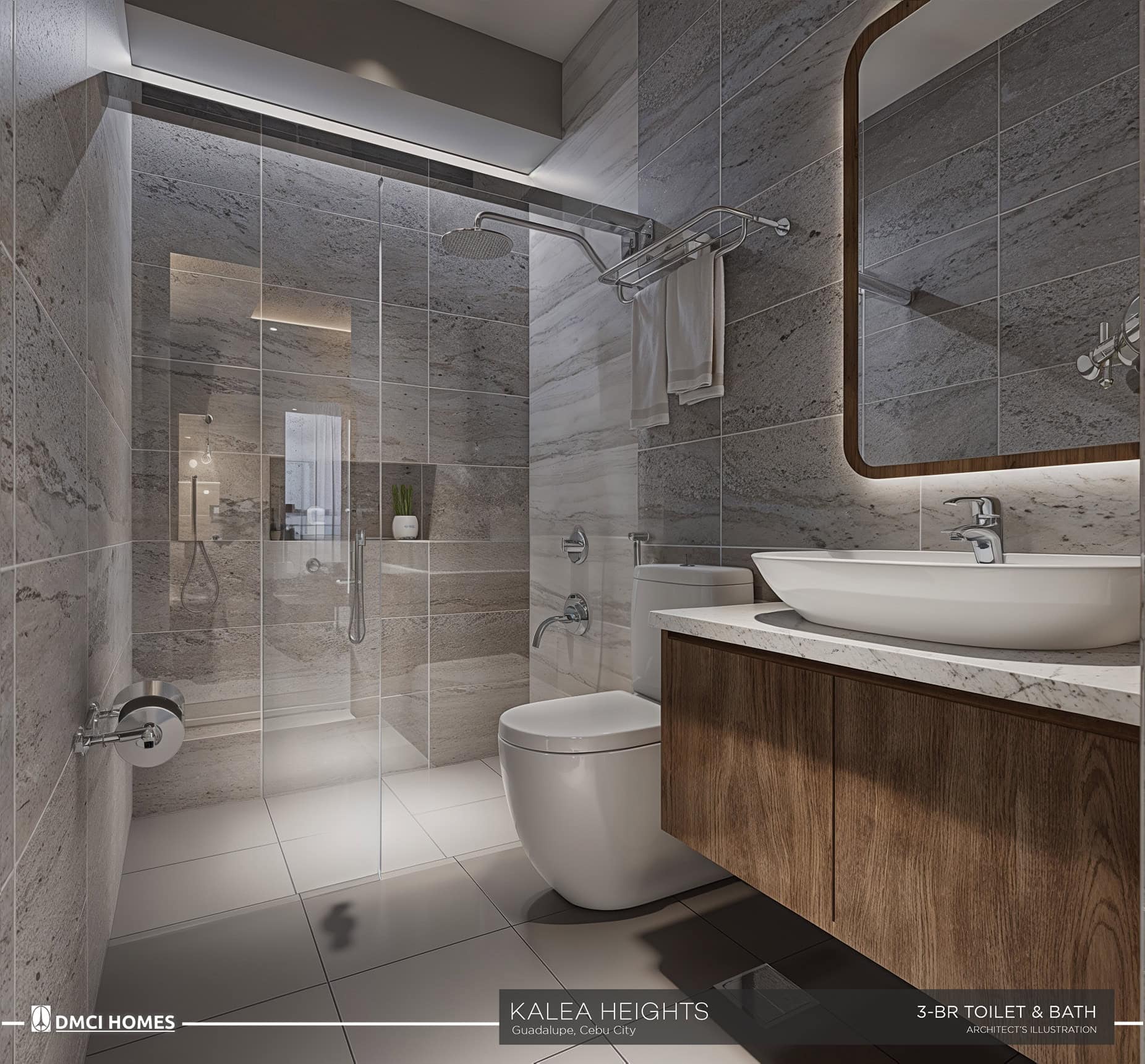 3-BR Toilet and Bath